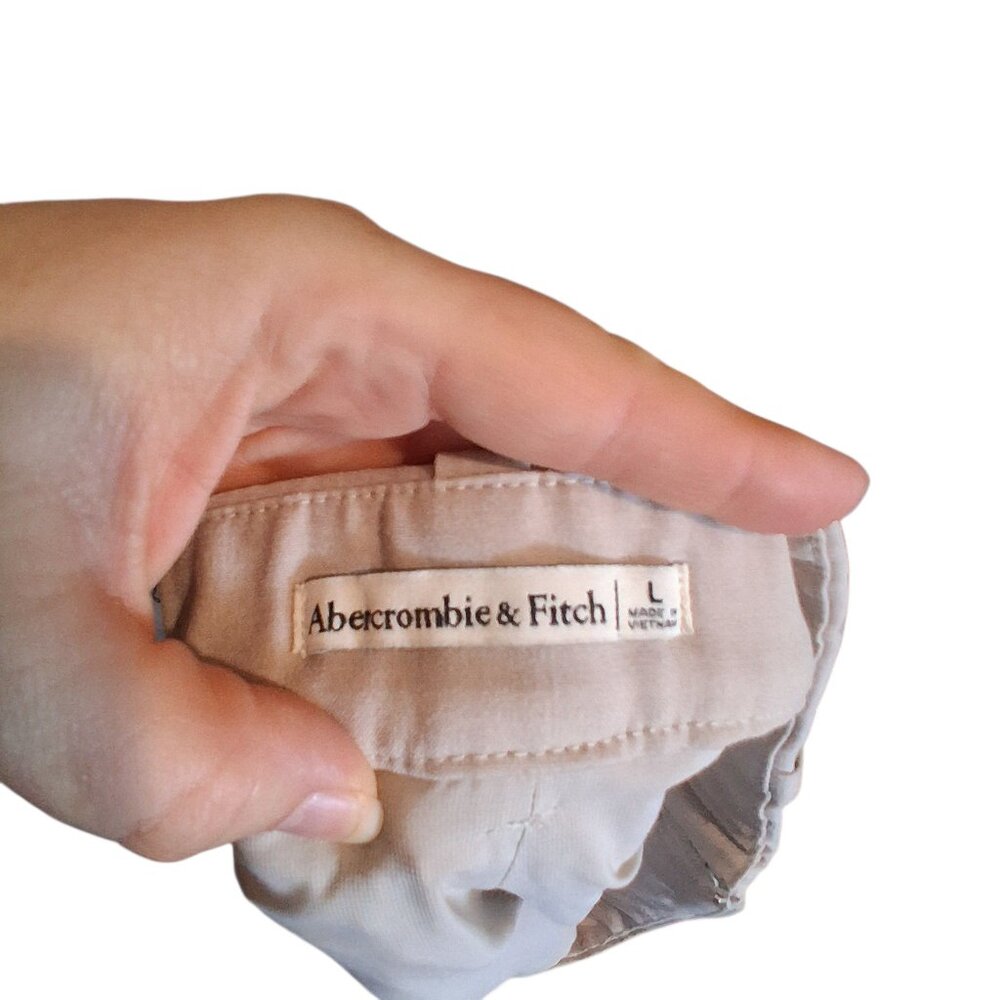 Abercrombie & Fitch Beige Mini Skirt with Belt - Picture 2 of 4